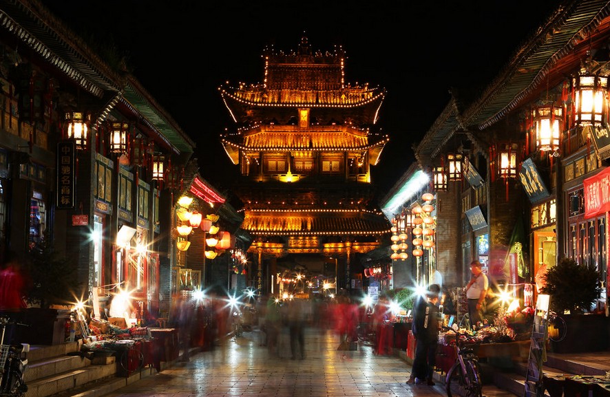 壺口瀑布、王家大院、綿山、平遙古城、晉祠單